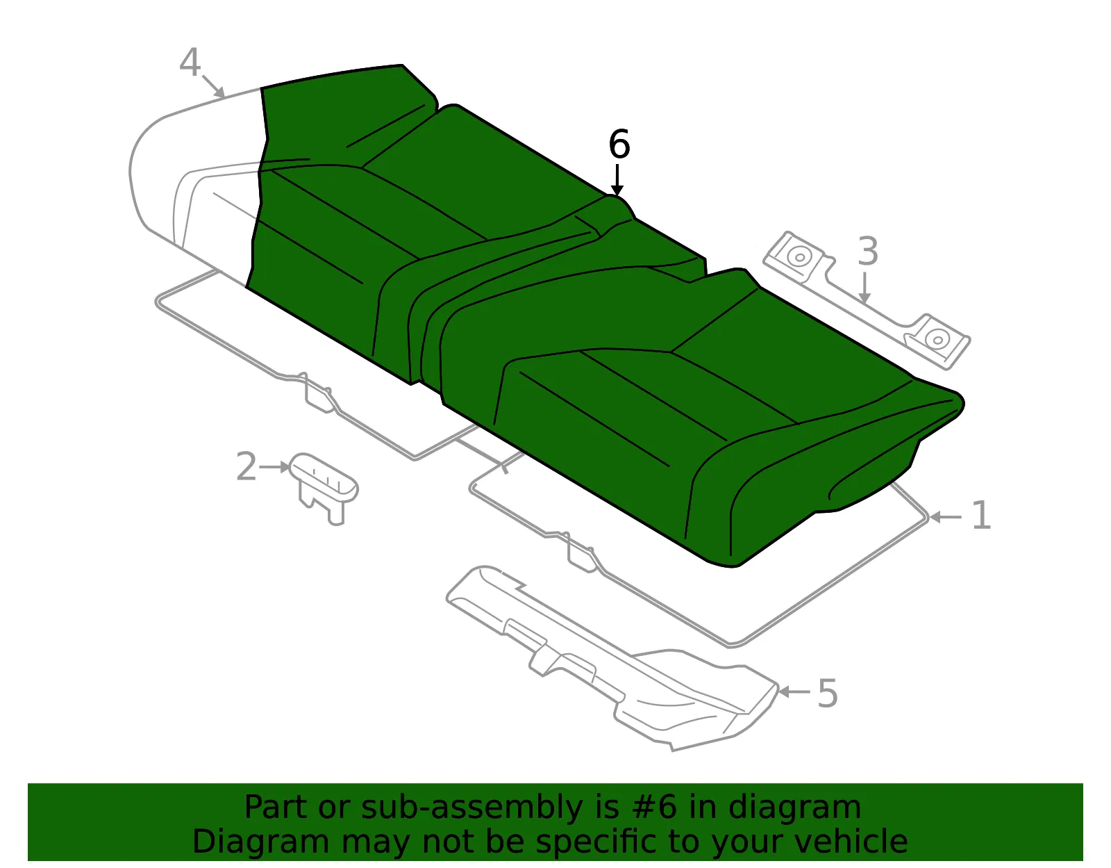 Cushion Cover - Volvo (39869602) - view 2