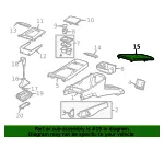 Console Panel - Volvo (39871016) - view 6