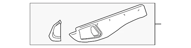 Console Panel - Volvo (39871018)