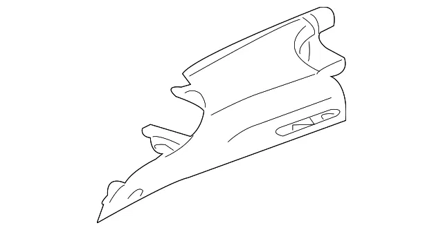 Upper Trim Panel - Driver's Side (LH) - Volvo (39872943)