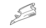 Upper Trim Panel - Driver's Side (LH) - Volvo (39872943) - view 3