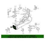 Console Trim Panel - Volvo (39874718) - view 4