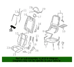 Seat Back Panel - Volvo (39876087) - view 4