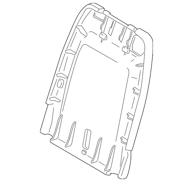 Seat Back Panel - Volvo (39876117)