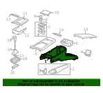 Center Console - Volvo (39878184) - view 4