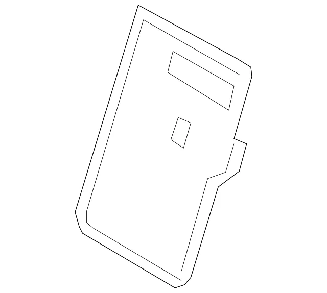 Seat Back Panel - Volvo (39887651)