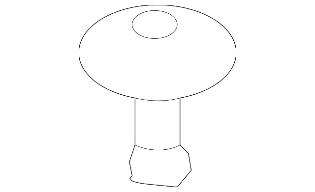 Carpet Nut - Driver's Side (LH) - Volvo (39893850)
