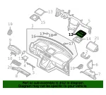 Instrument Panel Bezel - Volvo (39971636) - view 4