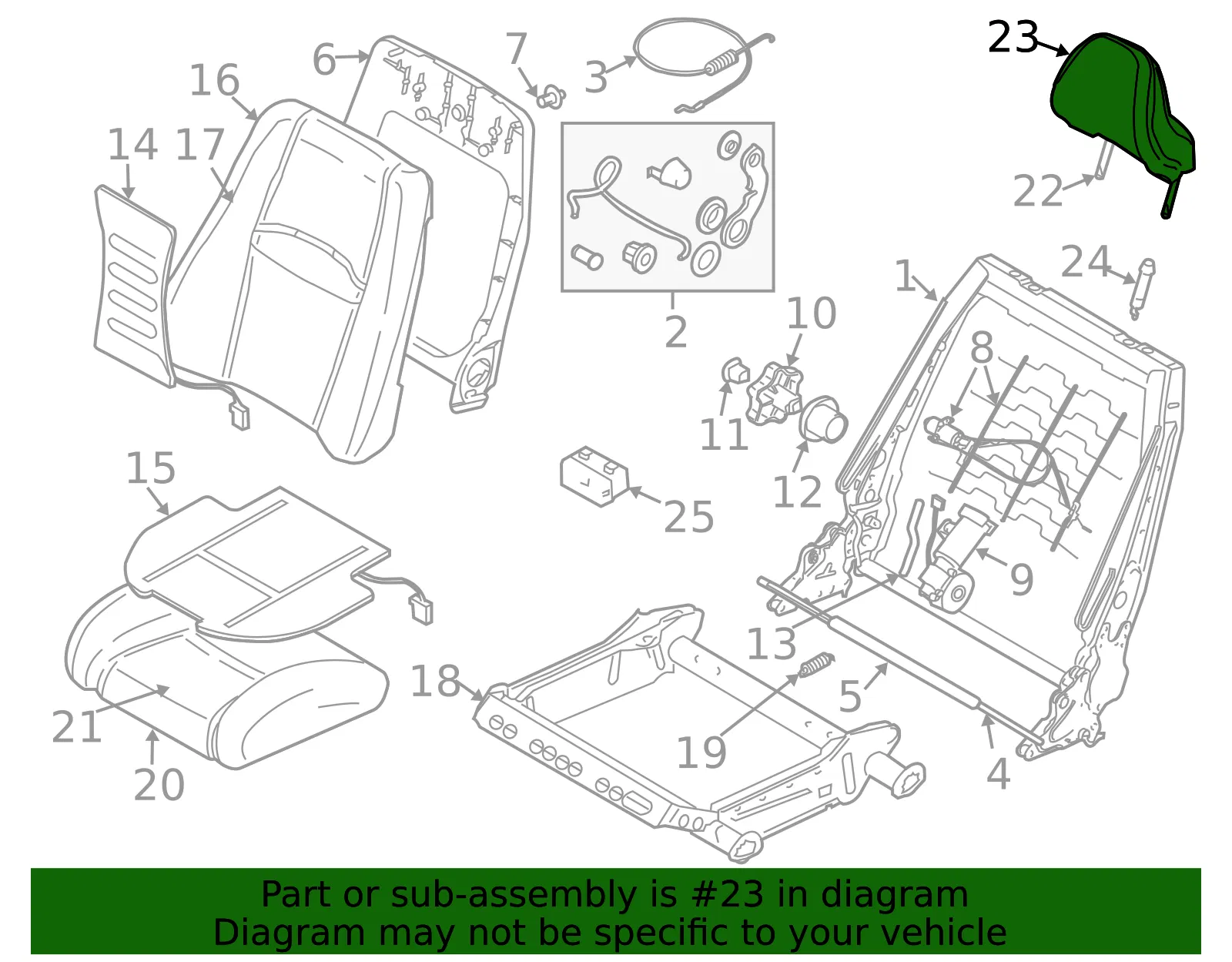 Trim Cover - Volvo (39973273) - view 2