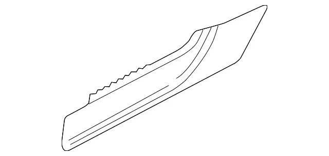 Seat Track Cover - Volvo (39975669) - view 2