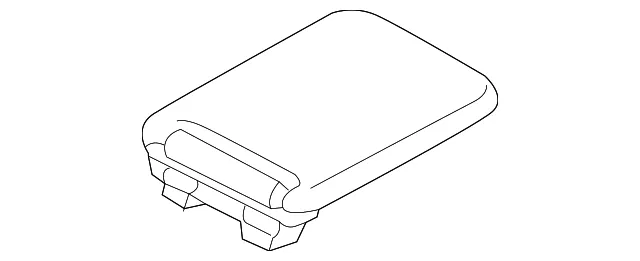 Console Lid - Volvo (39975936) - view 2