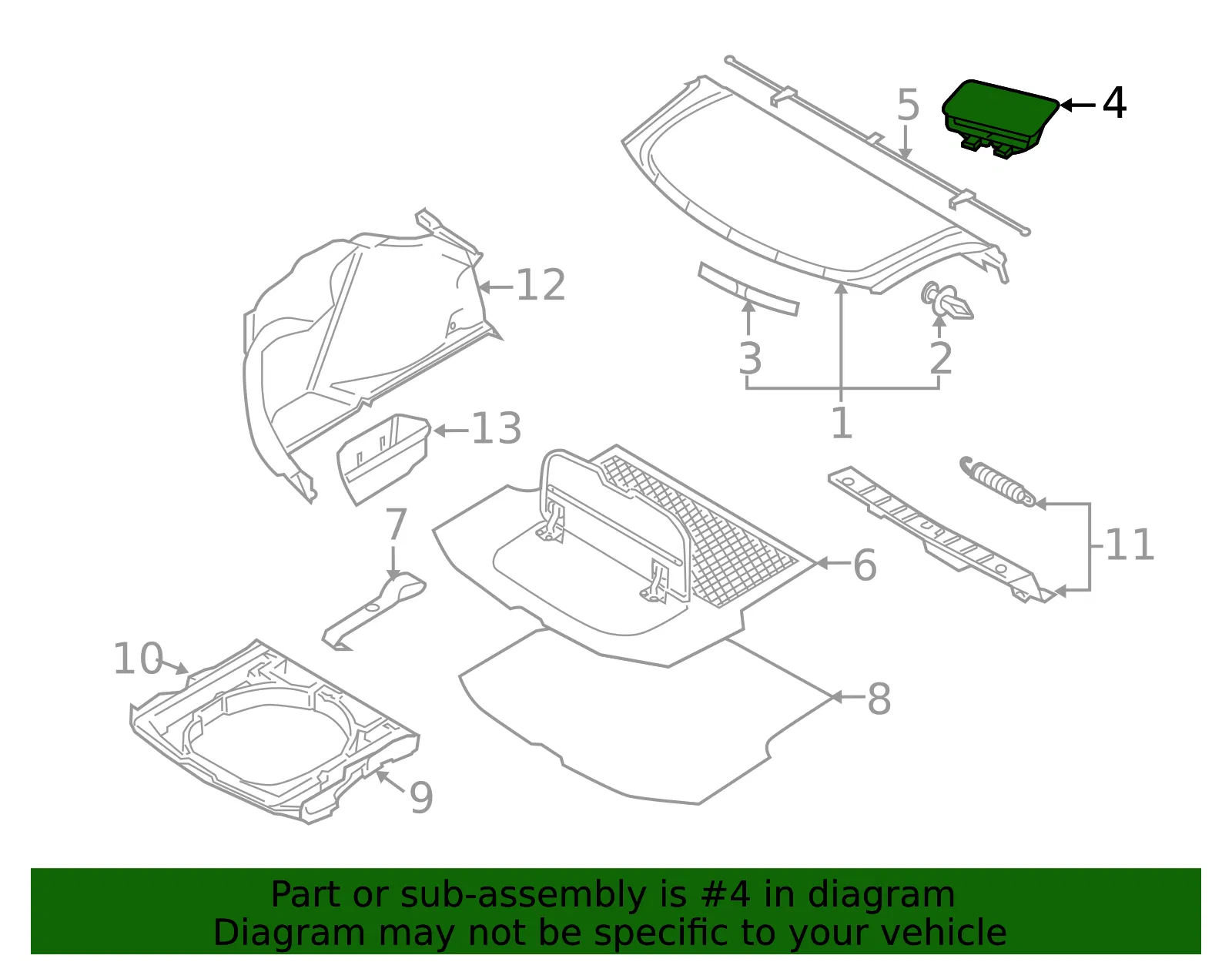 Seat Belt Cover - Volvo (39984012) - view 3