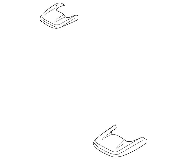 Seat Frame Trim Panel - Volvo (39987799)