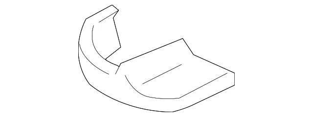 Seat Frame Trim Panel - Volvo (39987808)