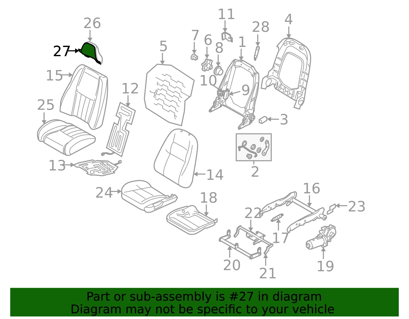 Trim Cover - Volvo (39988042) - view 2