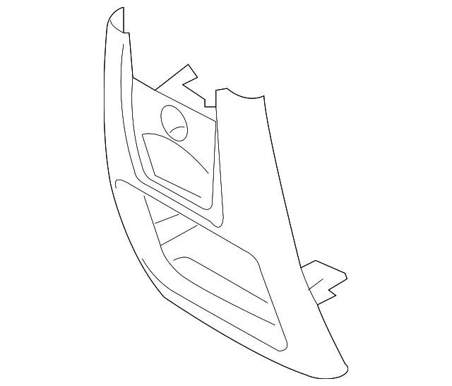 Console Trim Panel - Volvo (39989006) - view 2