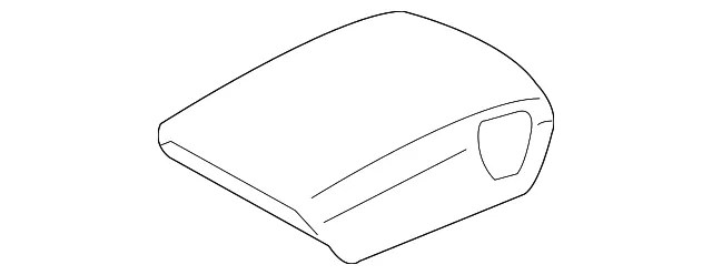 Console Armrest Cover - Volvo (39996089) - view 2