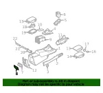 Console Trim Panel - Volvo (39996604) - view 4