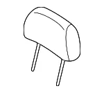 Headrest - Kia (3K53B-88140CQ6) - view 3
