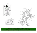 Shift Knob - Kia (43711-3E200) - view 4
