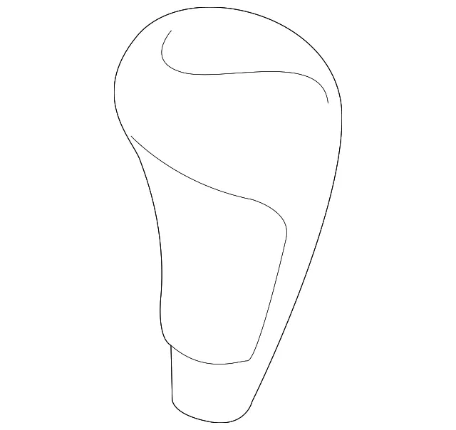 Shift Knob - Kia (46720-1U100VA)
