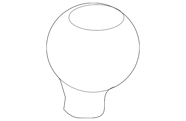 Shift Knob - Kia (46720-2E500LK)
