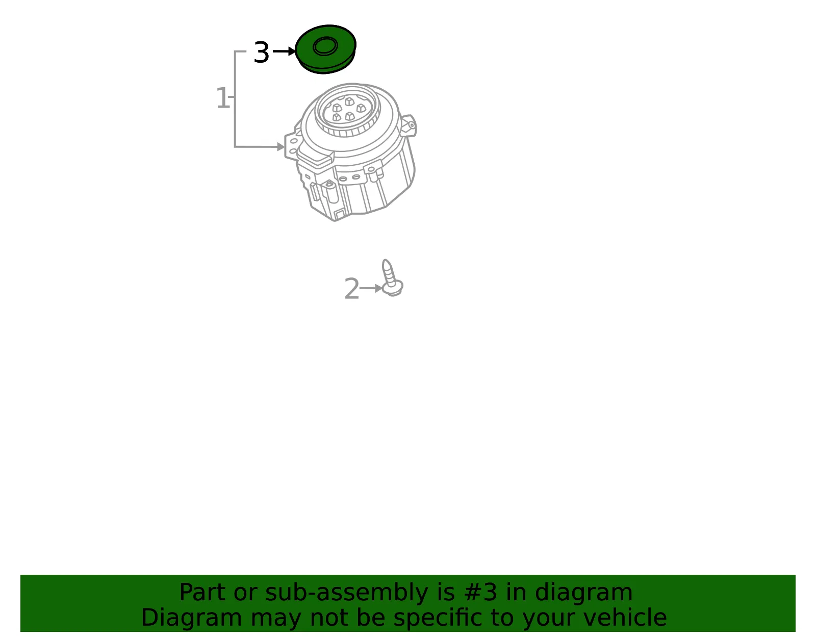 Knob - Kia (46720-Q4000) - view 2