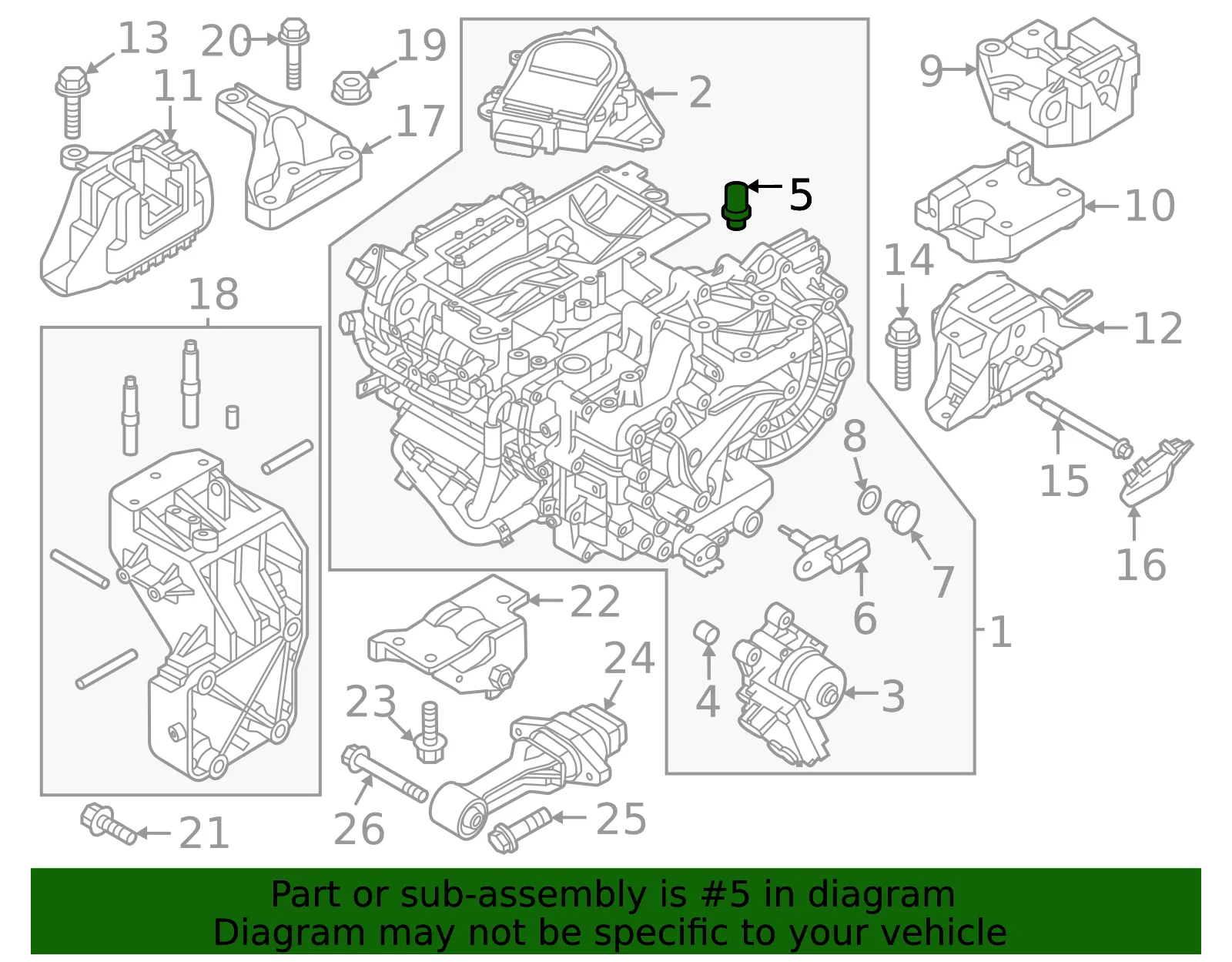 Vent - Kia (47349-3B000) - view 2