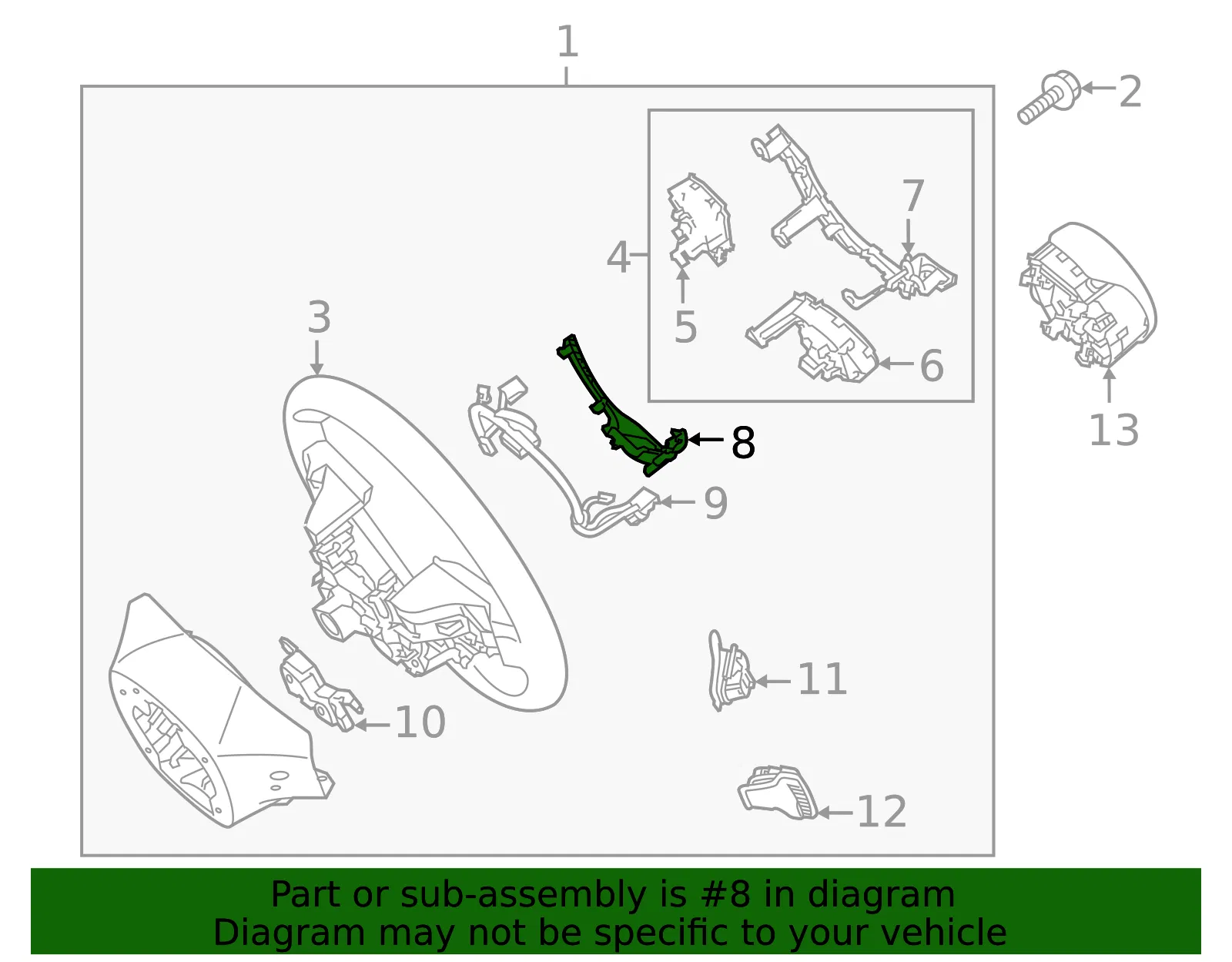 Lower Trim - Kia (56171-D9EA0KA1) - view 2