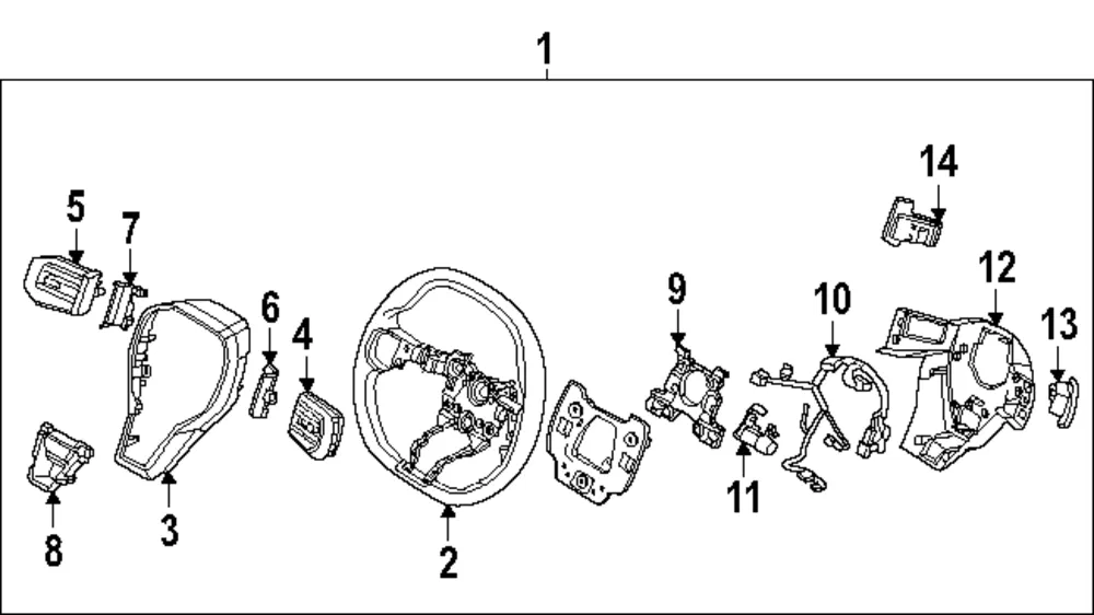 Filler Trim - Kia (56171-GG100WK)