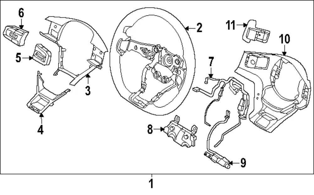 Lower Trim - Kia (56171-L2650QA1)