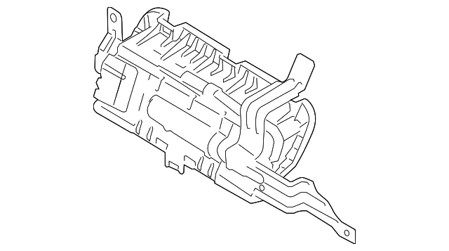 Knee Air Bag - Driver's Side (LH) - Kia (56970-2J500H9)