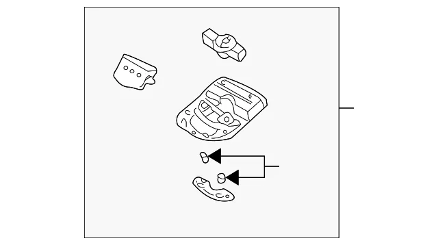 Overhead Console - Kia (5K52Z-51410ACY)