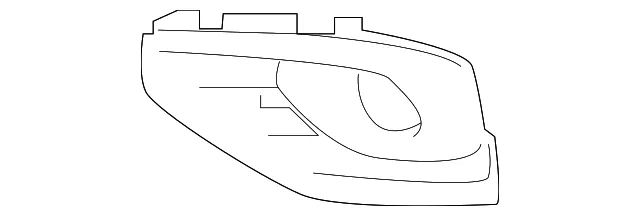 Trim Cover - Passenger Side (RH) - Nissan (62256-9PF0B) - view 2