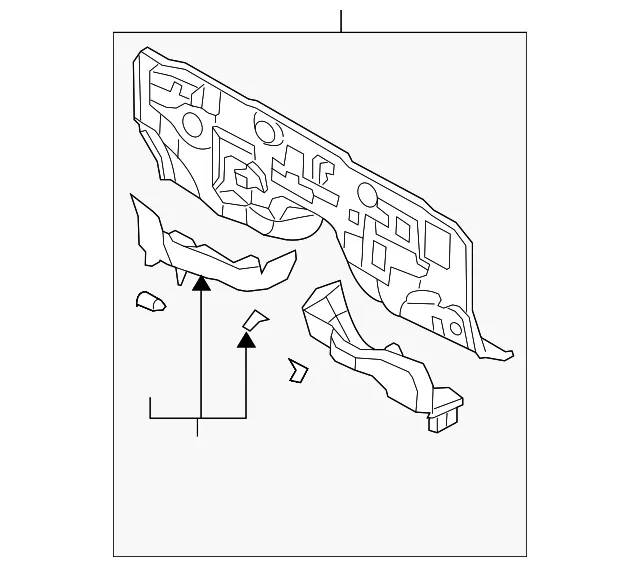 Dash Panel - Kia (64300-3E310)