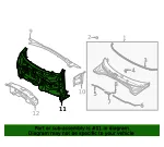 Dash Panel - Kia (64300-K0050) - view 4