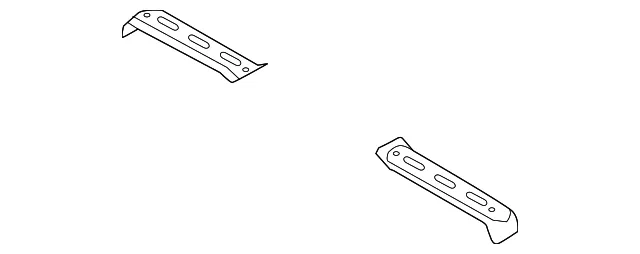 Seat Cross-Member Bracket - Driver's Side (LH) - Kia (65138-E4000)