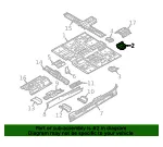 Seat Bracket - Kia (65157-2P000) - view 4
