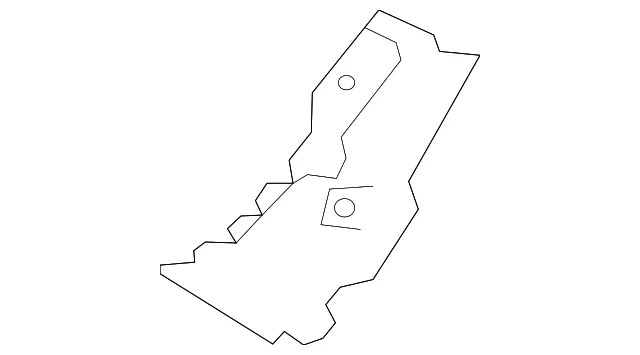 Seat Reinforced - Driver's Side (LH) - Kia (65533-A7000)