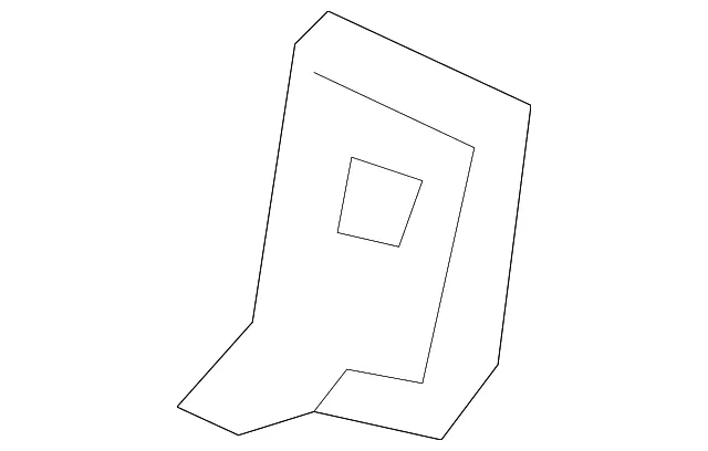 Seat Support Reinforcement - Driver's Side (LH) - Kia (65536-3T000)