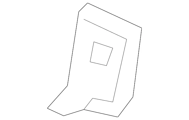 Seat Support Reinforcement - Passenger Side (RH) - Kia (65546-3T000)