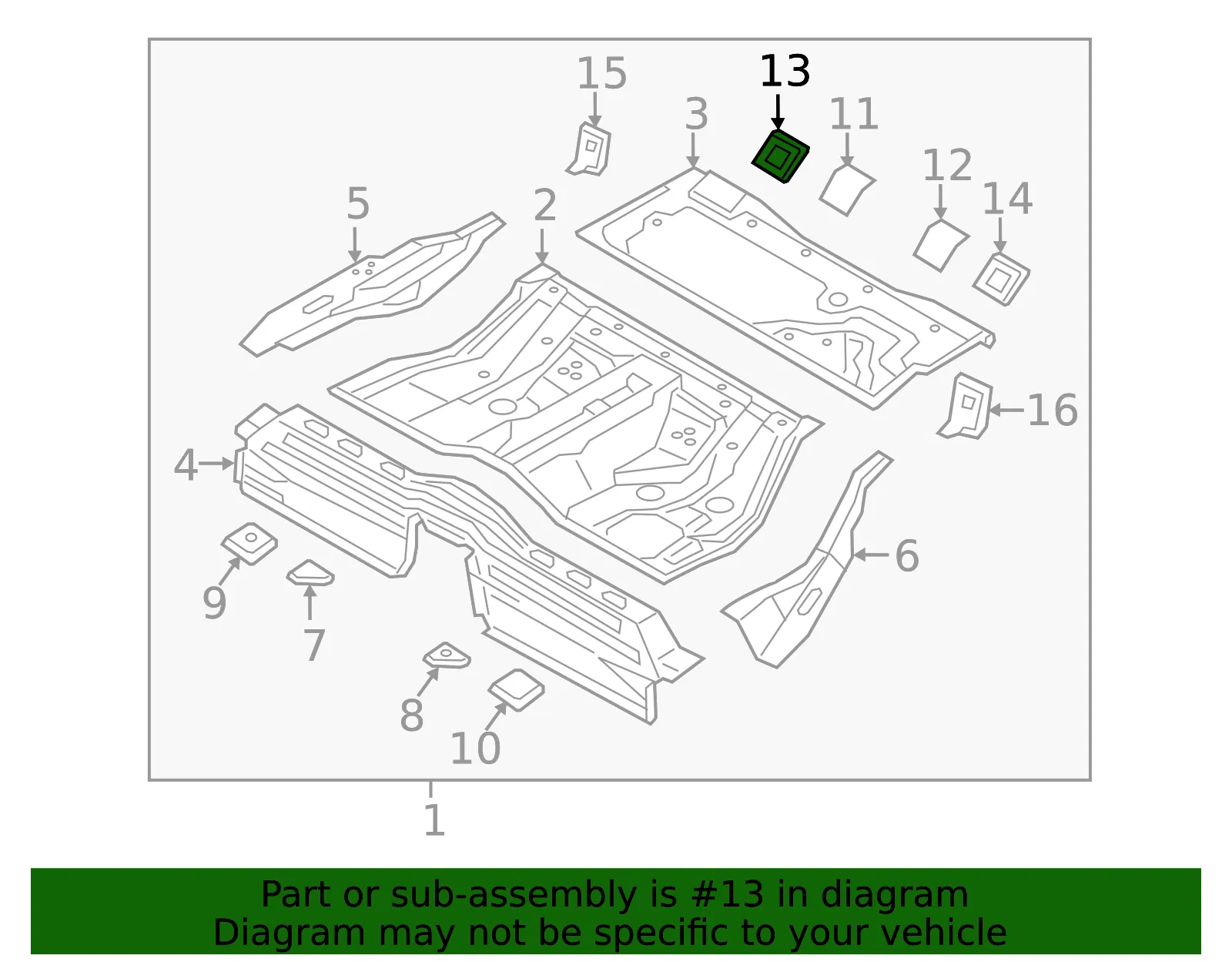 Seat Support - Kia (65547-3T000) - view 2