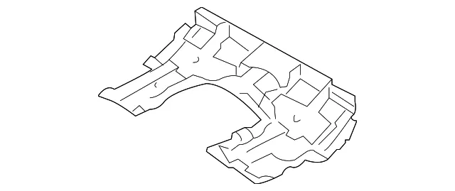 Seat Belt Anchor - Kia (65551-3F000)