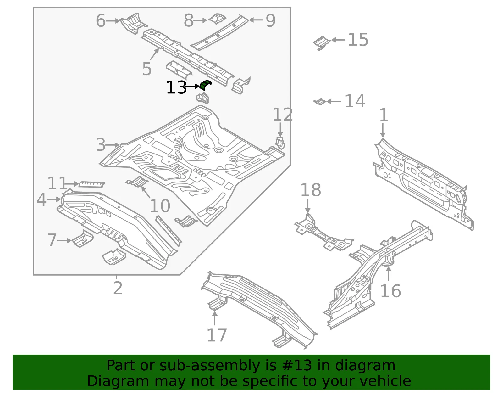 Child Seat Bracket - Kia (65553-K0000) - view 2