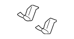 Seat Bracket - Passenger Side (RH) - Kia (65581-E4000) - view 3