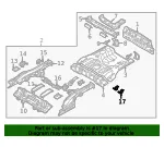 Seat Bracket - Passenger Side (RH) - Kia (65581-E4000) - view 4