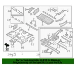 Seat Bracket - Kia (65613-A9050) - view 4