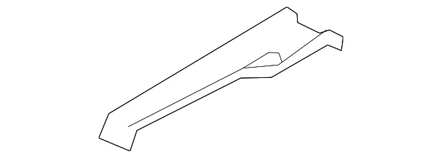 Seat Cross-Member - Passenger Side (RH) - Kia (65621-1U020)