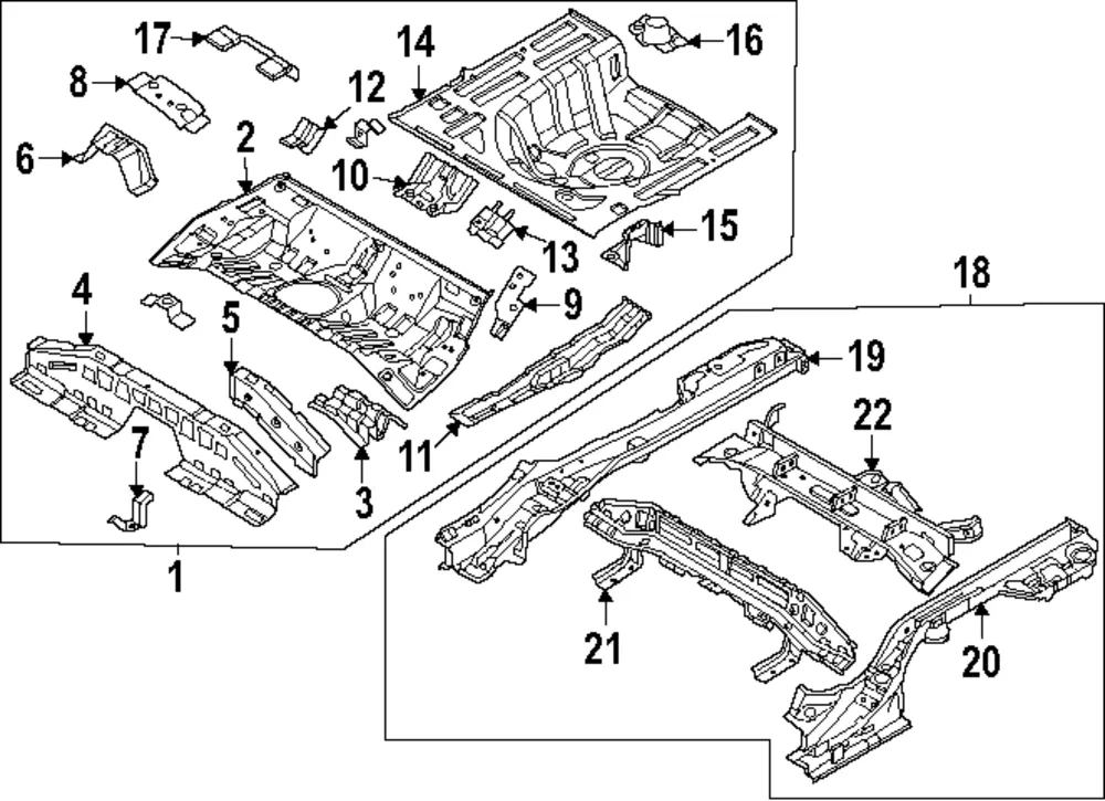 Seat Belt Reinforcement - Kia (657H3-GG030)