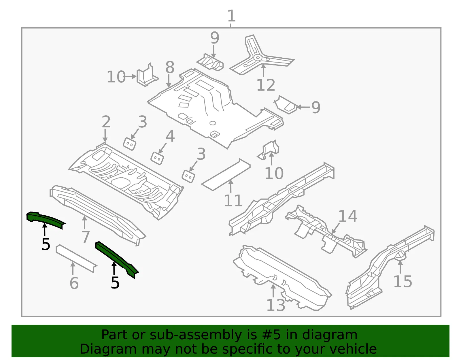 Seat Reinforced - Kia (65828-1W000) - view 2